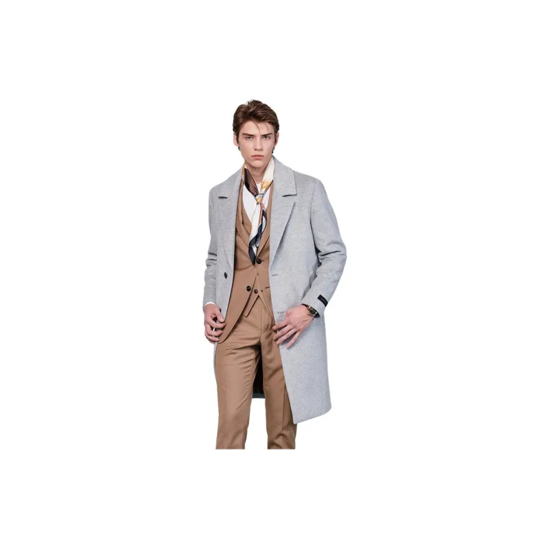 JODOLL Coats Men Light Gray-1