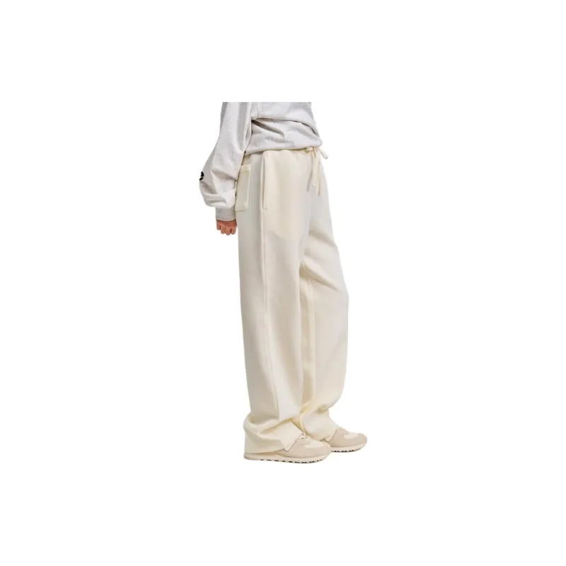 New Balance Chinese New Year Knit Pant SS24 Knitted Sports Pants Unisex Milk White-4