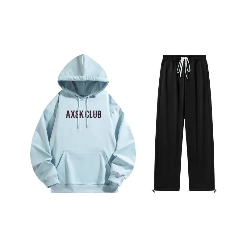 A.X.S.K Sweatshirt Sets Unisex-22