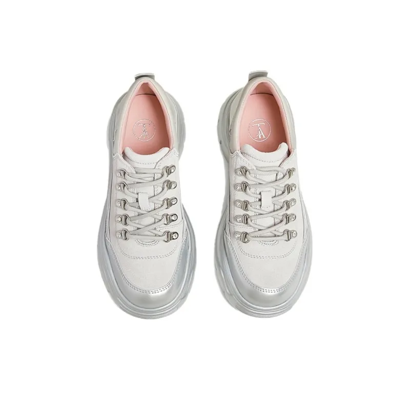 Tata Abrasion Resistant Low Top Chunky Sneakers Women's-3