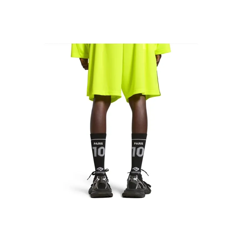 Balenciaga Mid-Calf Socks Men's 1 Pack Black-1