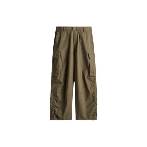 H&M Cargo Pants Men Khaki Green