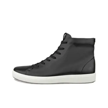 Ecco Soft 7 High Top Skateboard Shoes Men's Black