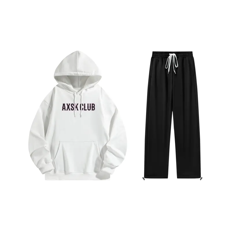 A.X.S.K Sweatshirt Sets Unisex-4