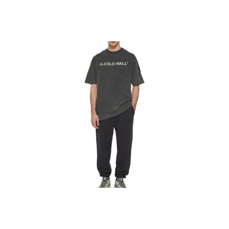 A COLD WALL* Logo print Cotton T shirt-4