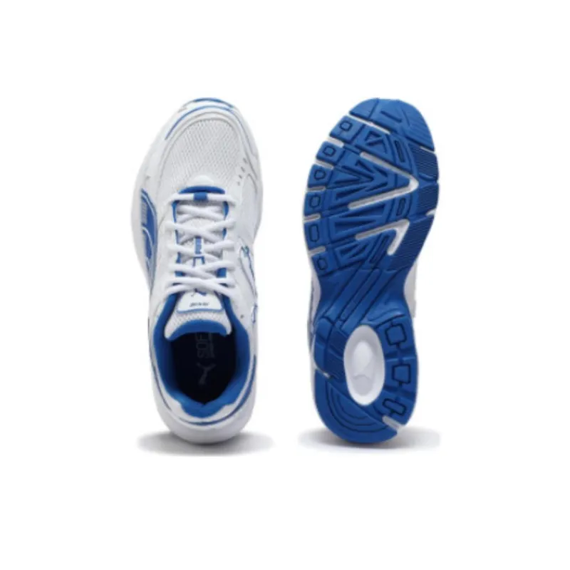 PUMA Axis Anti Slip Wear Resistant Low Top Casual Shoes Unisex White Blue-6