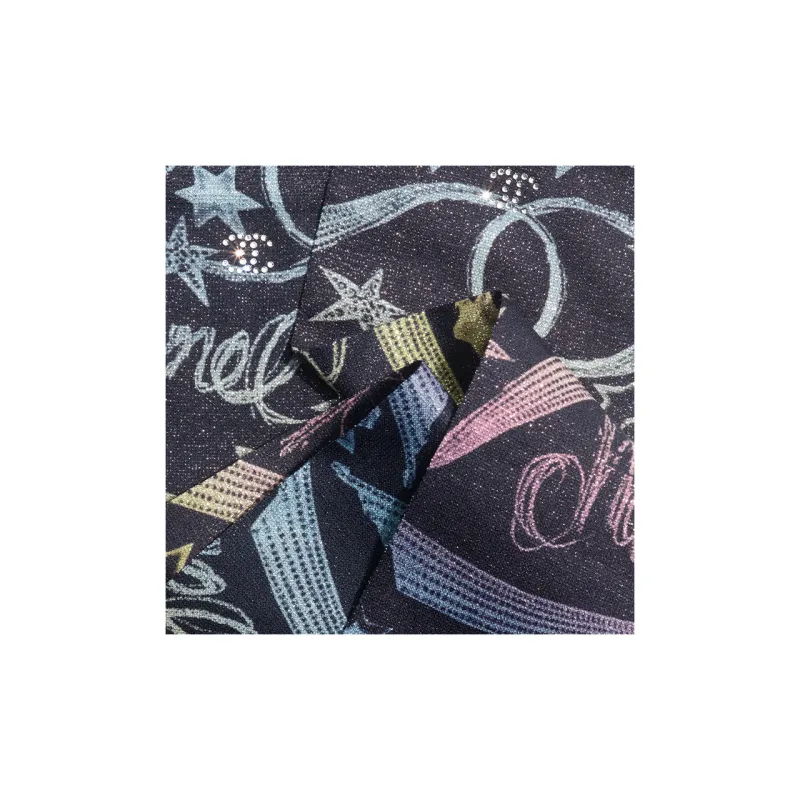 CHANEL Mid-Calf Socks Women's 1 Pack Multicolor-5
