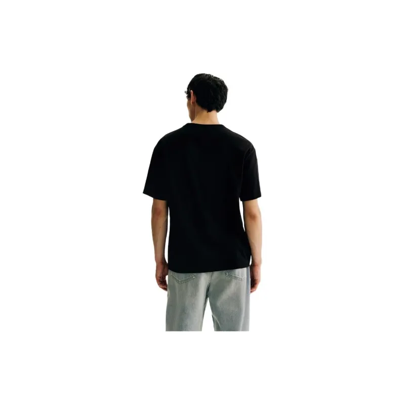 H&M T Shirts Men Black-2