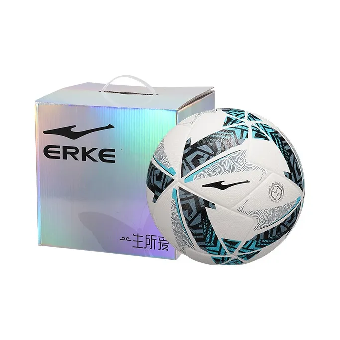 Erke Size 5 Soccer PU Seamless Thermal bonding Unisex Ink-8