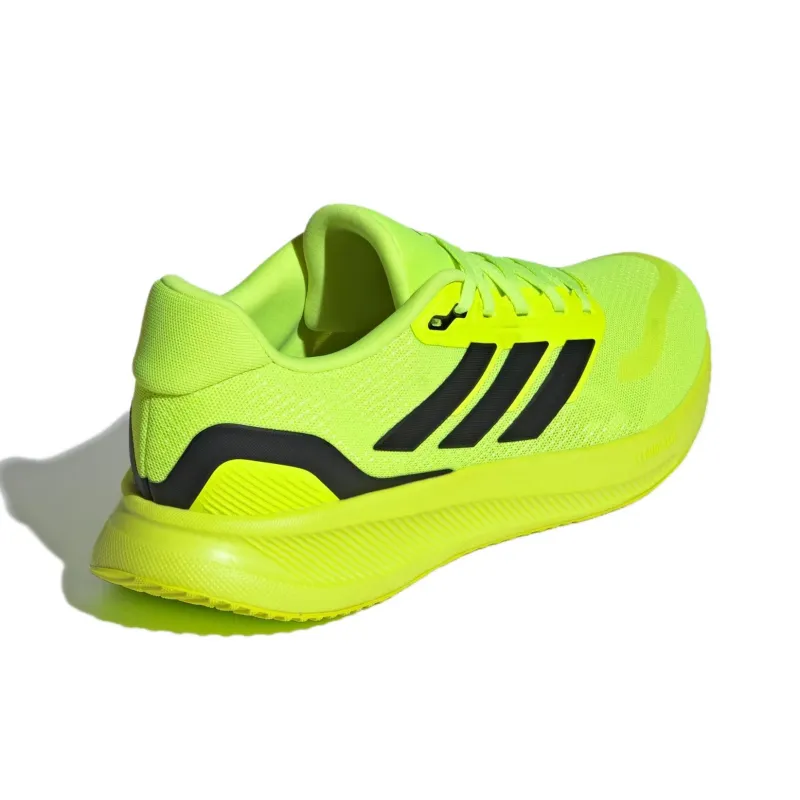 Adidas Runfalcon 5.0 Anti-Slip Wear-Resistant Low-Top Running Shoes Unisex Yellow-3