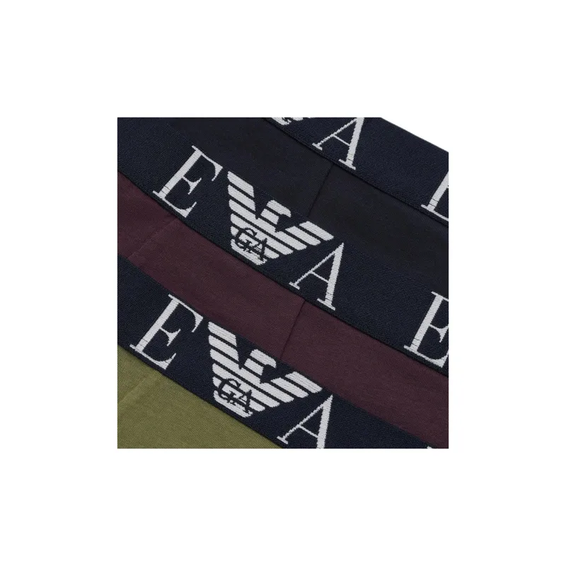 EMPORIO ARMANI Three pack Of Boxer Briefs With Bold Monogram Logo-1