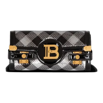 BALMAIN B-Buzz 23 Logo Plaque Pouch