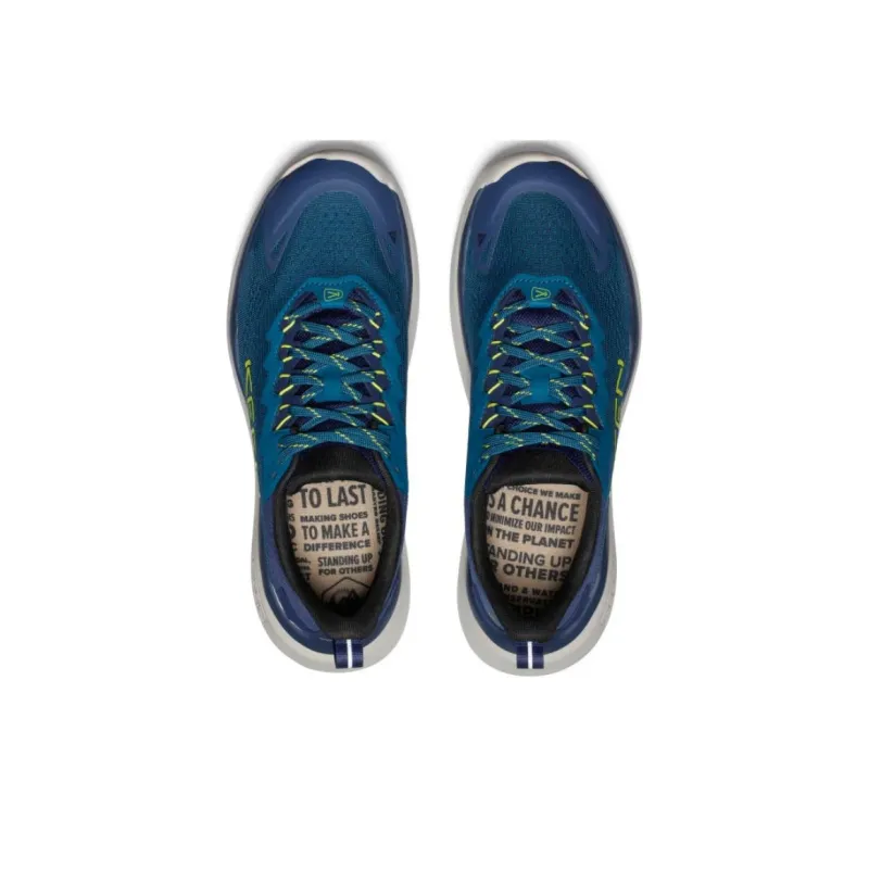 KEEN WK450 Anti Slip Wear Resistant Low Top Casual Shoes Men's Blue-4