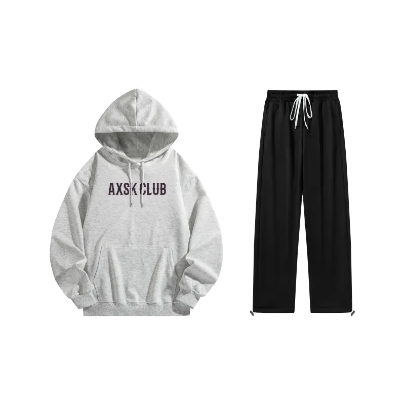 A.X.S.K Sweatshirt Sets Unisex-10