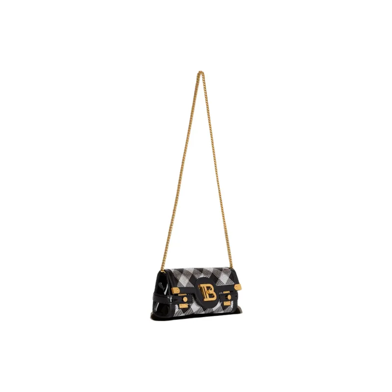 BALMAIN B-Buzz 23 Logo Plaque Pouch-1