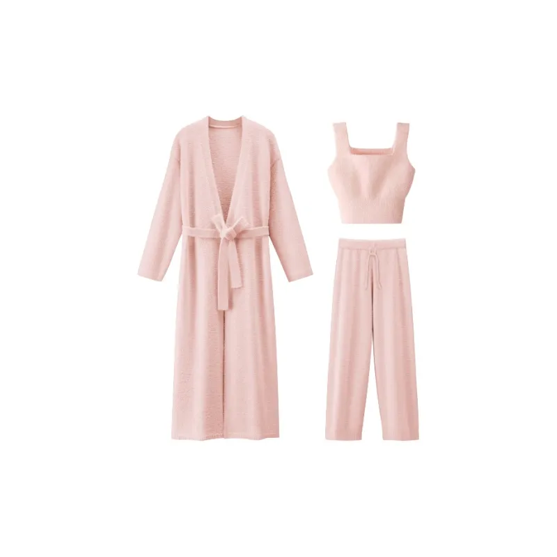 LUCKMEEY Sleep Robe Pajama Set Women's-22