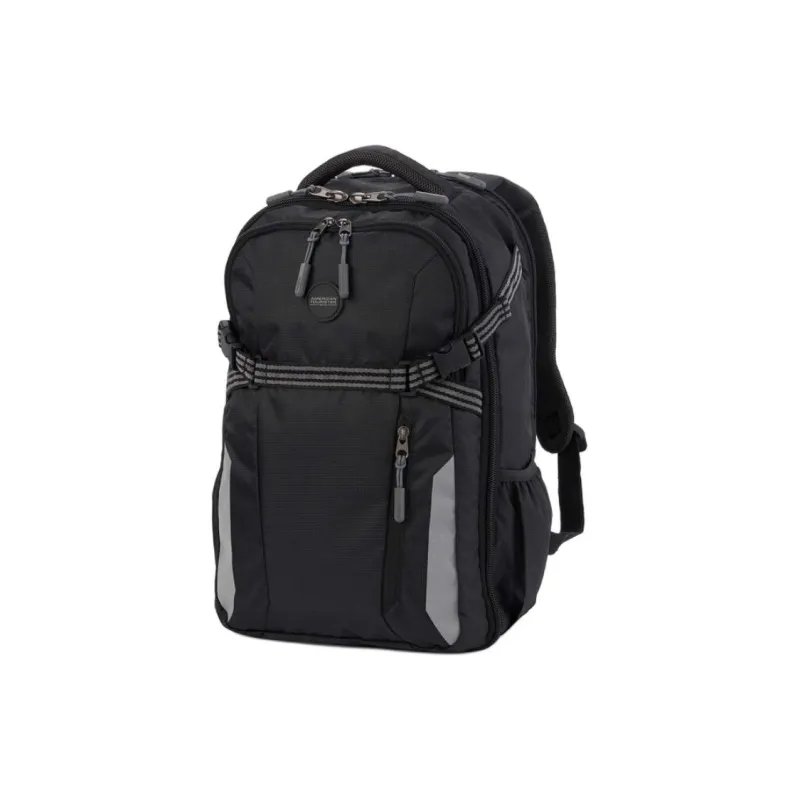 AMERICAN TOURISTER Polyester Backpack Unisex Black-1