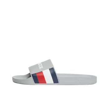 Tommy Hilfiger Slide Slippers Men's Gray