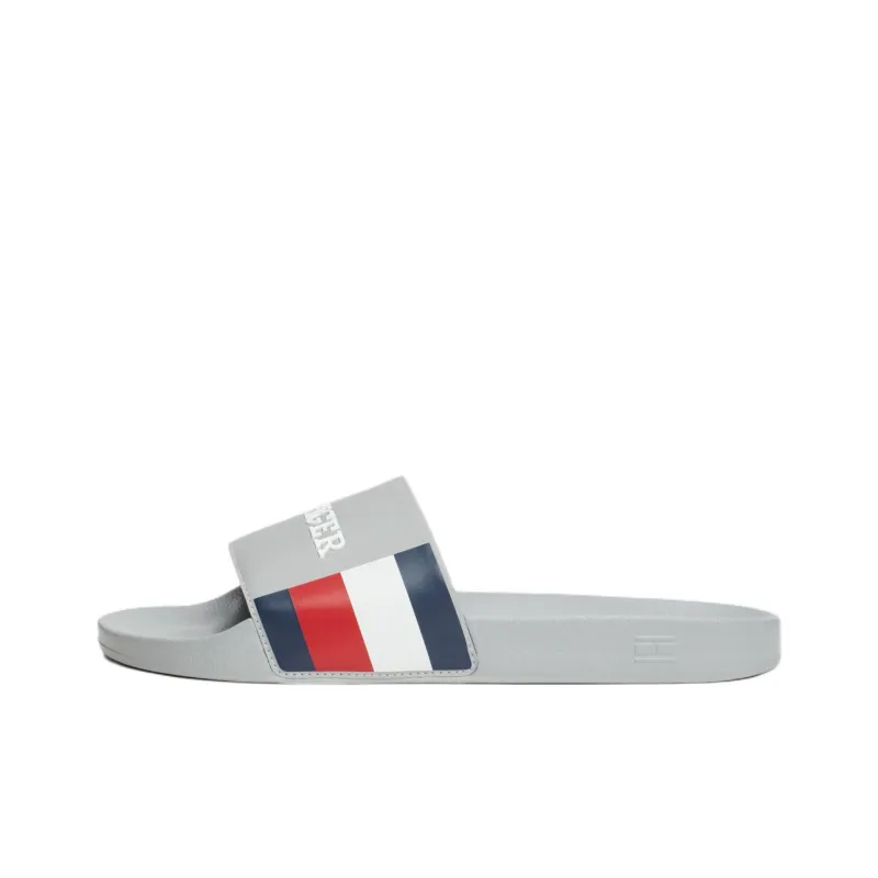 Tommy Hilfiger Slide Slippers Men's Gray-0
