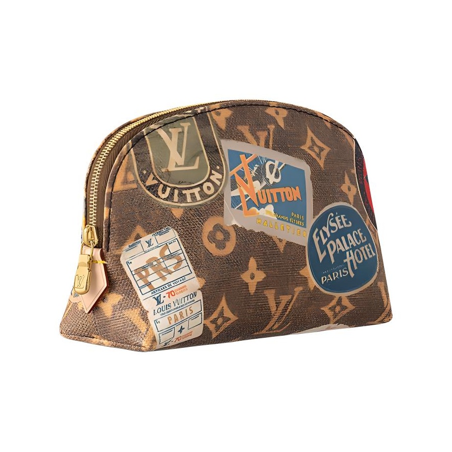 【Louis Vuitton】直営/正規店 Cosmetic PM Pouch モノグラム Cosmetic Pouch PM Other Monogram Canvas - gifts - Mother's