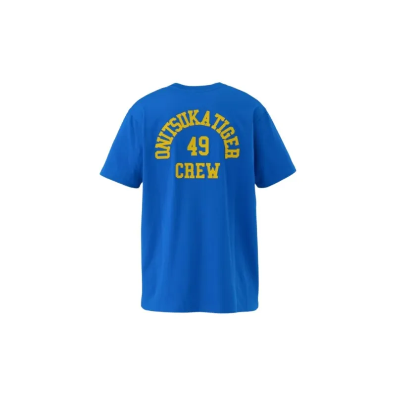 Onitsuka Tiger T Shirt Unisex Blue-1