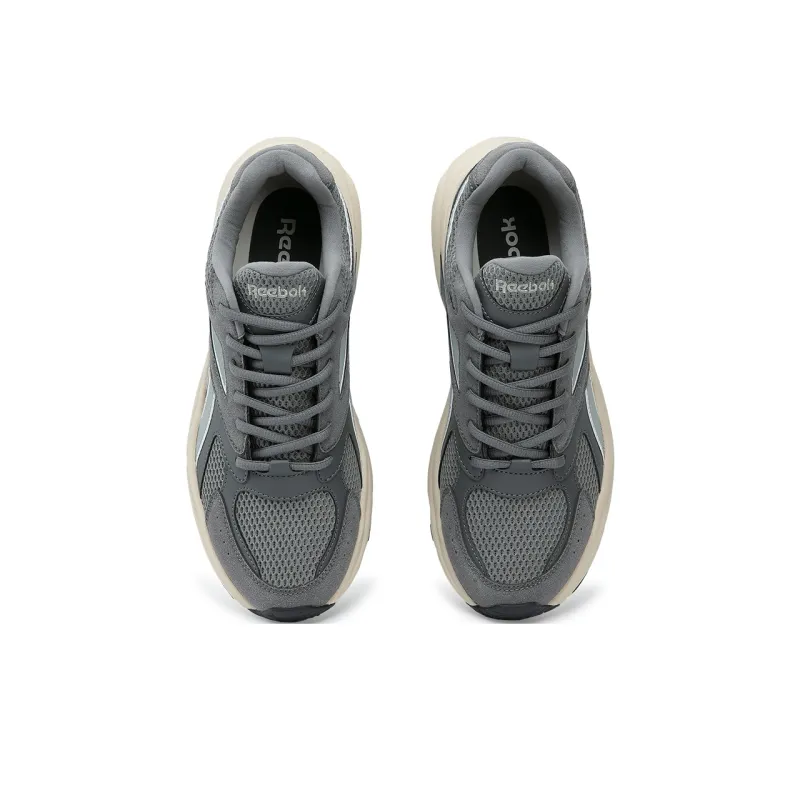 Reebok Wear resistant, Lightweight, Breathable, And Non slip. Low Top Running Shoes Unisex Gray-2