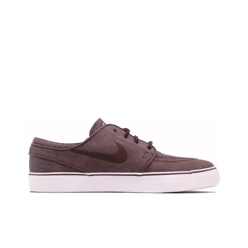 Nike SB Zoom Stefan Janoski Anti Slip Wear Resistant Low Top Skateboard Shoes Men's Brown-1