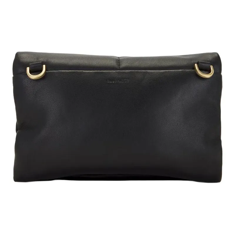 ALLSAINTS Leather Crossbody Bag Shoulder Bag Women's Black-3