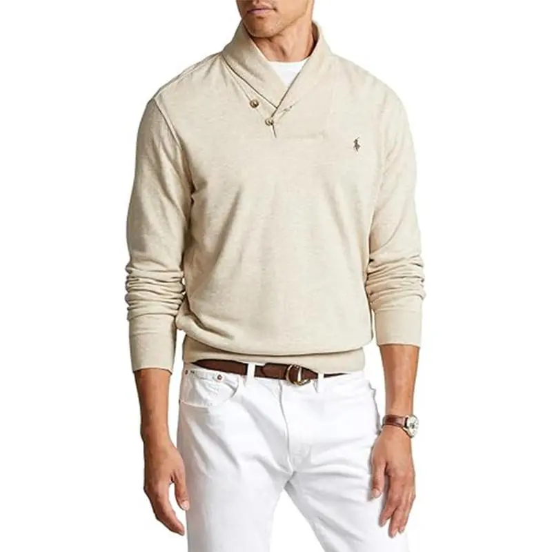 Polo Ralph Lauren FW23 Polo Shirt Men's Beige-1