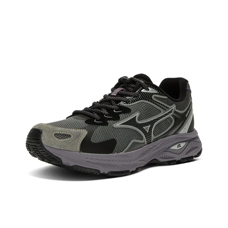 Mizuno Racer S Cushioning Anti Slip Wear Resistant Breathability Low Top Running Shoes Unisex Provence-2