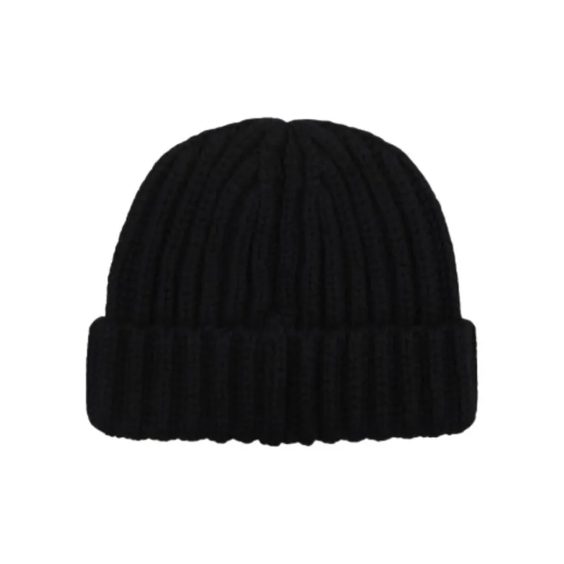 SAINT LAURENT Logo Patch Beanie-1