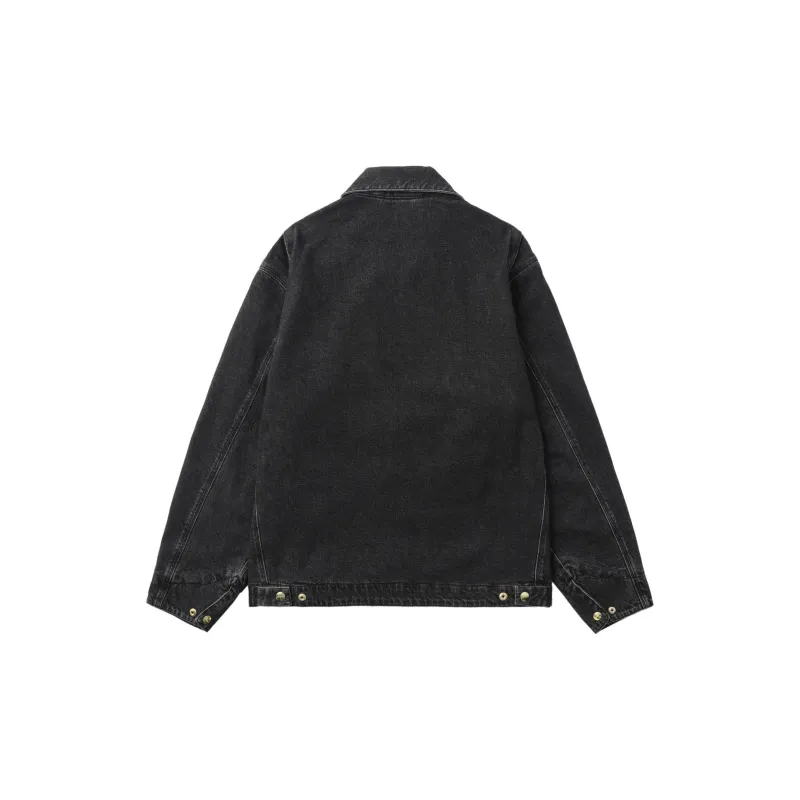 Carhartt WIP Denim Jacket Unisex Black-1