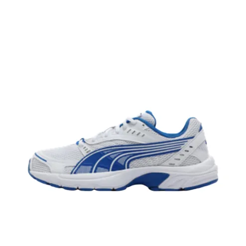 PUMA Axis Anti Slip Wear Resistant Low Top Casual Shoes Unisex White Blue-1