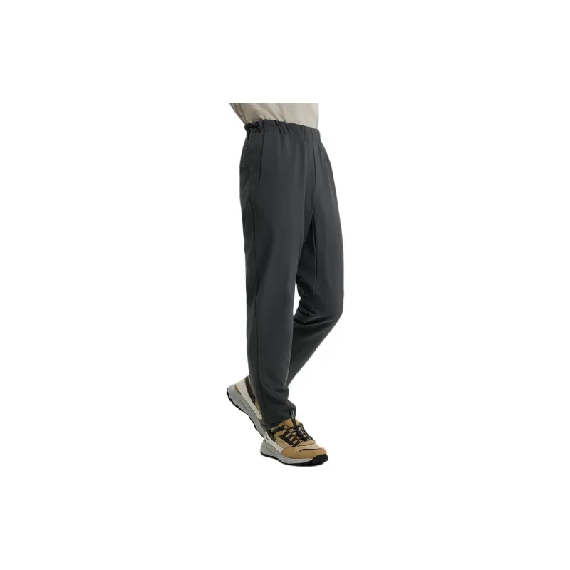 Jack Wolfskin Knitted Sports Pants Men's Dark Gray-2