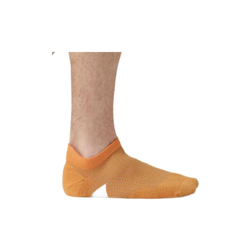 Lululemon T.H.E. Tab *Silver Ankle Socks Men's Emperor Orange/River Stone Color-2
