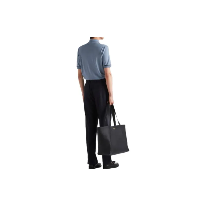 PRADA Polo Shirts Men Blue-2