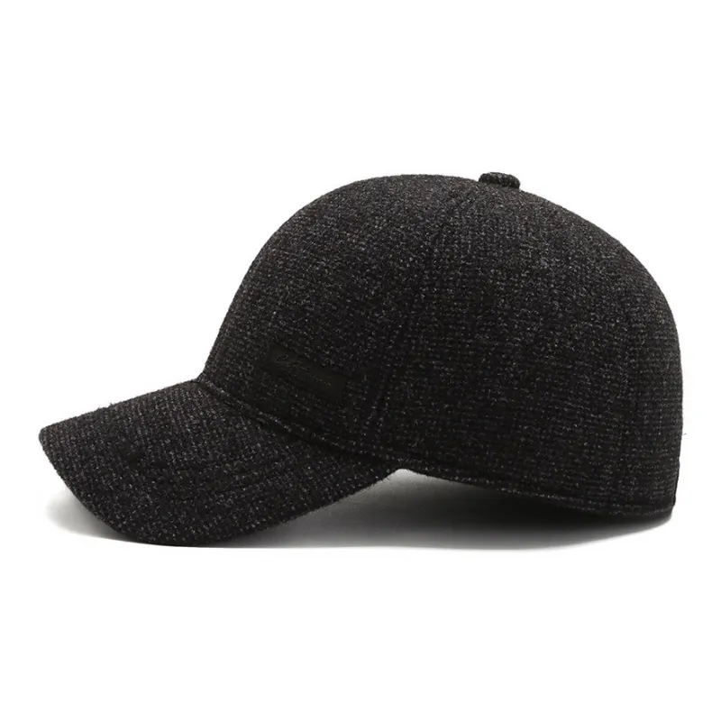 BOOLFEN Woolen Baseball Caps Unisex-2