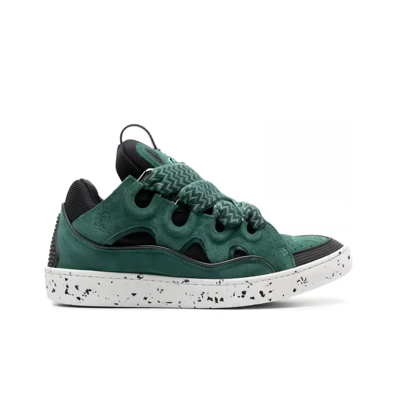 Lanvin Curb Sneakers 'Green'-1
