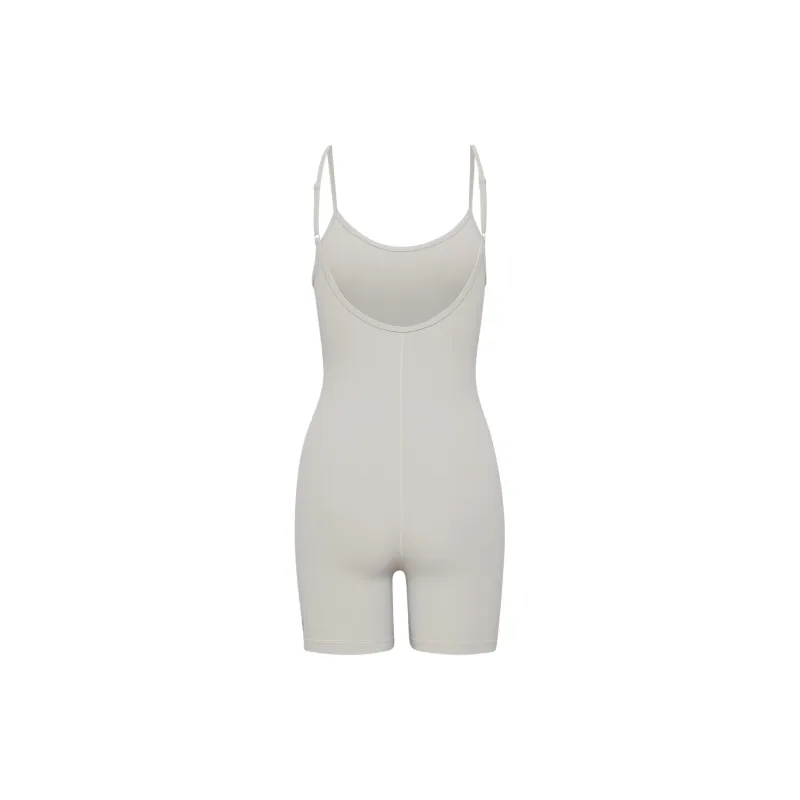 ARITZIA Golden BUTTER Essential 5' Romper Bodysuits Women's Ashen/Iron Cyan-1