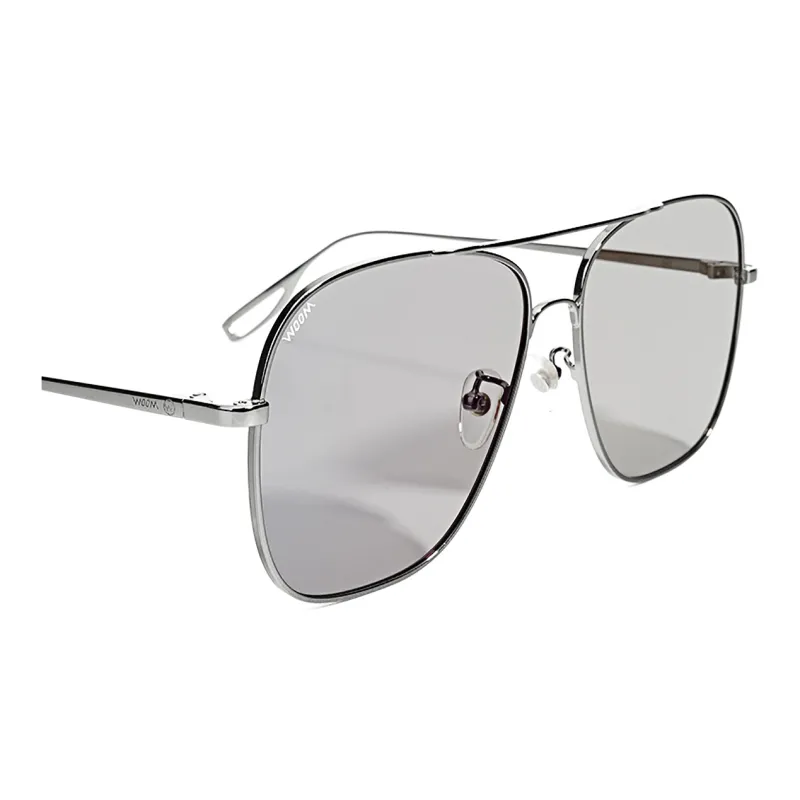 WOOM Metal Aviator Sunglasses Unisex-1