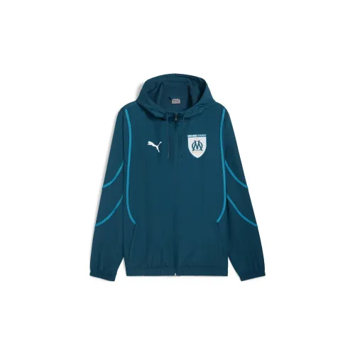 PUMA Woven Jackets Men Dark Blue