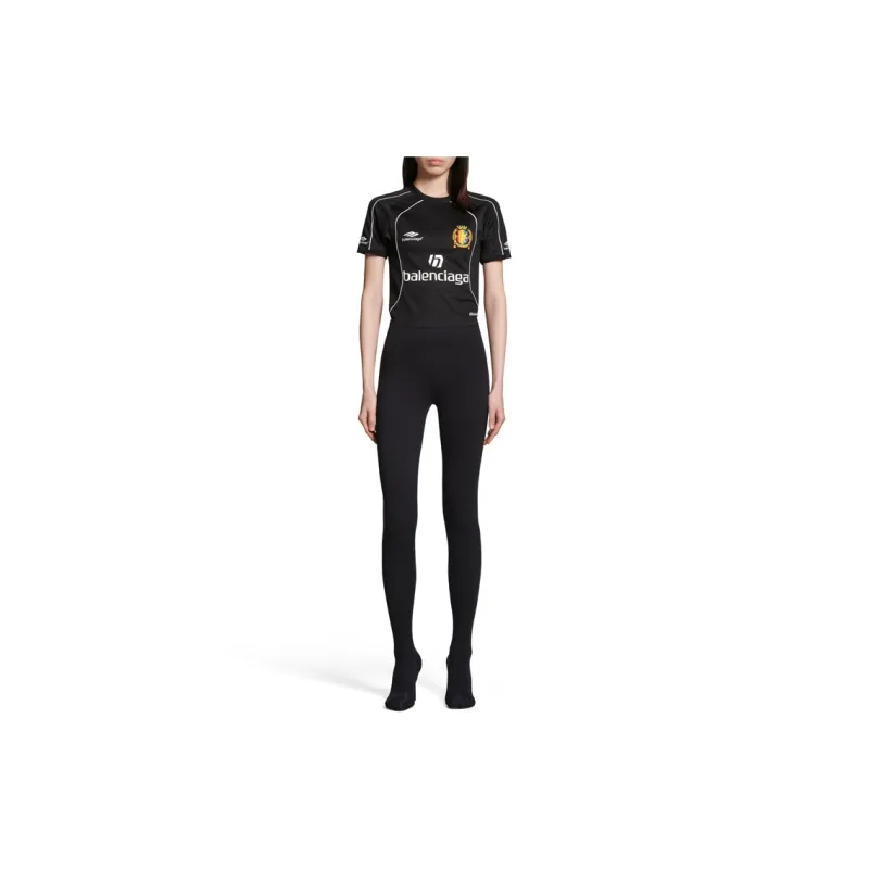 Balenciaga FW23 Pantyhose Slim Fit Women's Black-1
