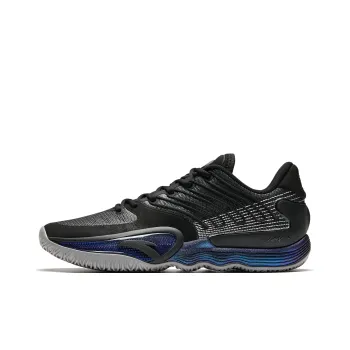 Anta ZAP 2 Dark Knight Black Warrior Cushioning Wear Resistant Low Top Basketball Shoes Men's Black