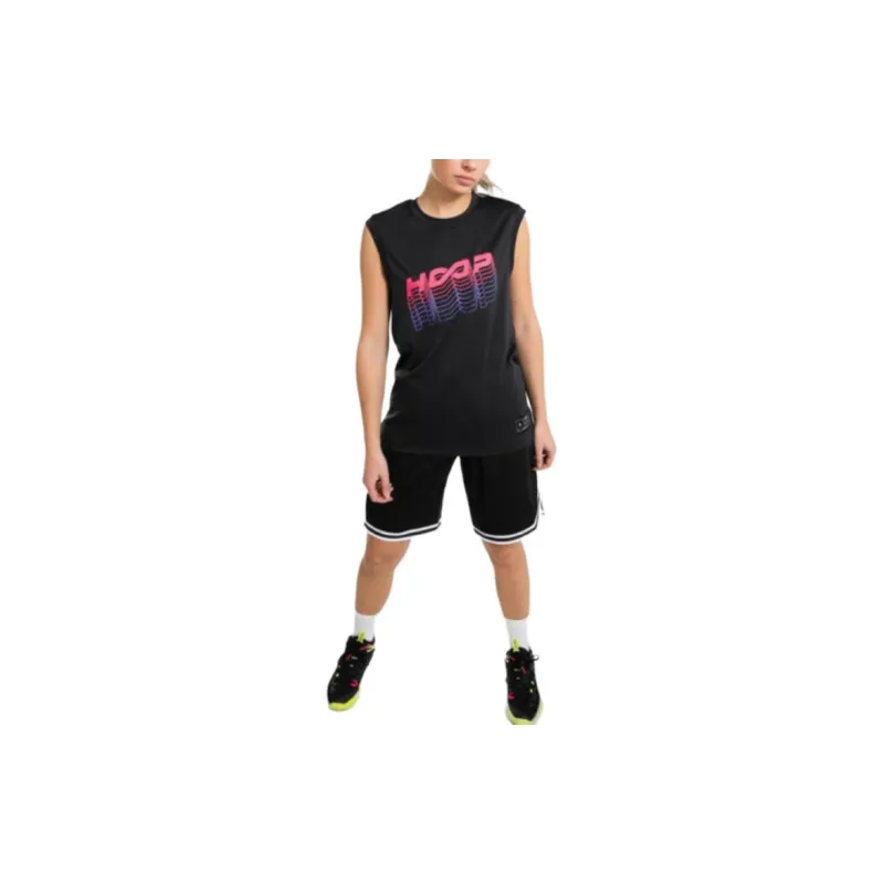 DECATHLON TARMAK Basketball Shorts Unisex Black/White-4