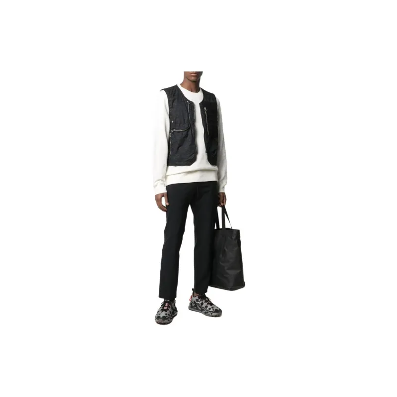 STONE ISLAND SS21 Vest Men's Black-4