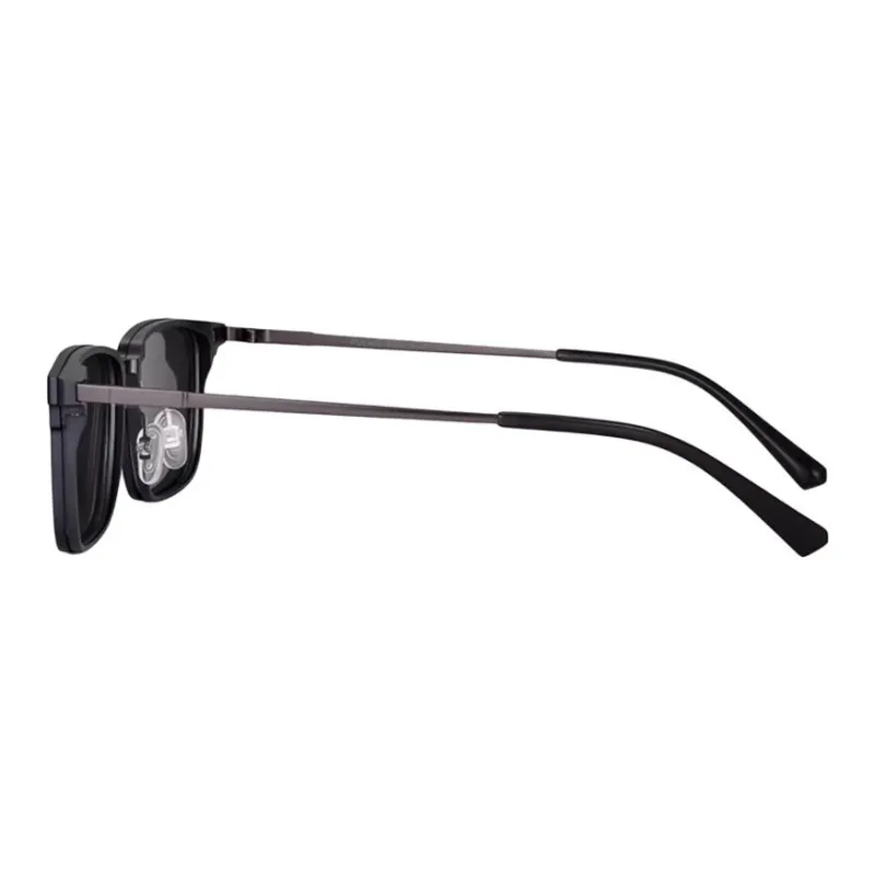PULAIS Stainless Steel Plate Frame Aluminum Magnesium Alloy Square Sunglasses Men's Multicolor-2