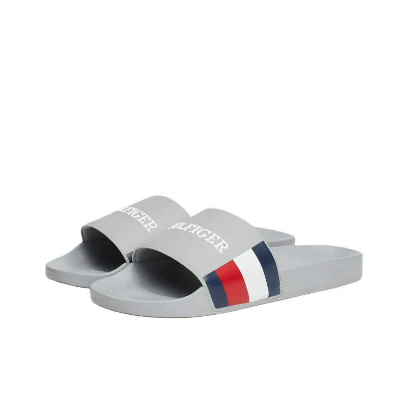 Tommy Hilfiger Slide Slippers Men's Gray-2