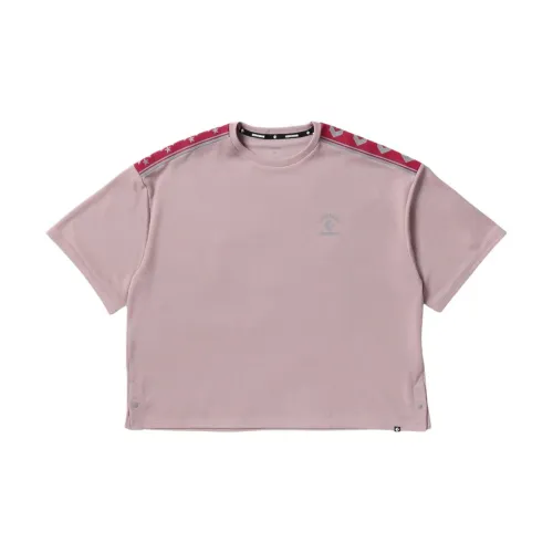 Converse Tee T-Shirts Women's Light Pink