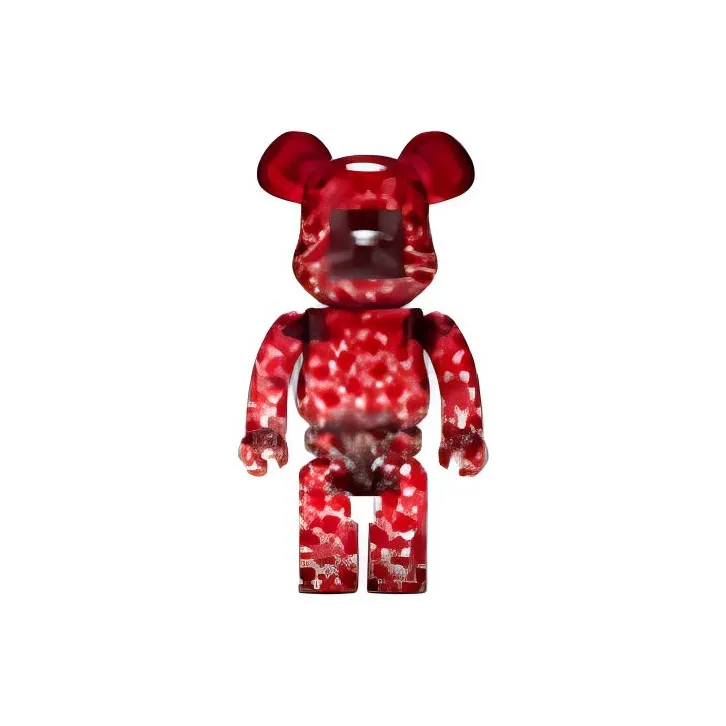 BE@RBRICK x SANDRO Classic Cross Pattern Trendy Figures-2