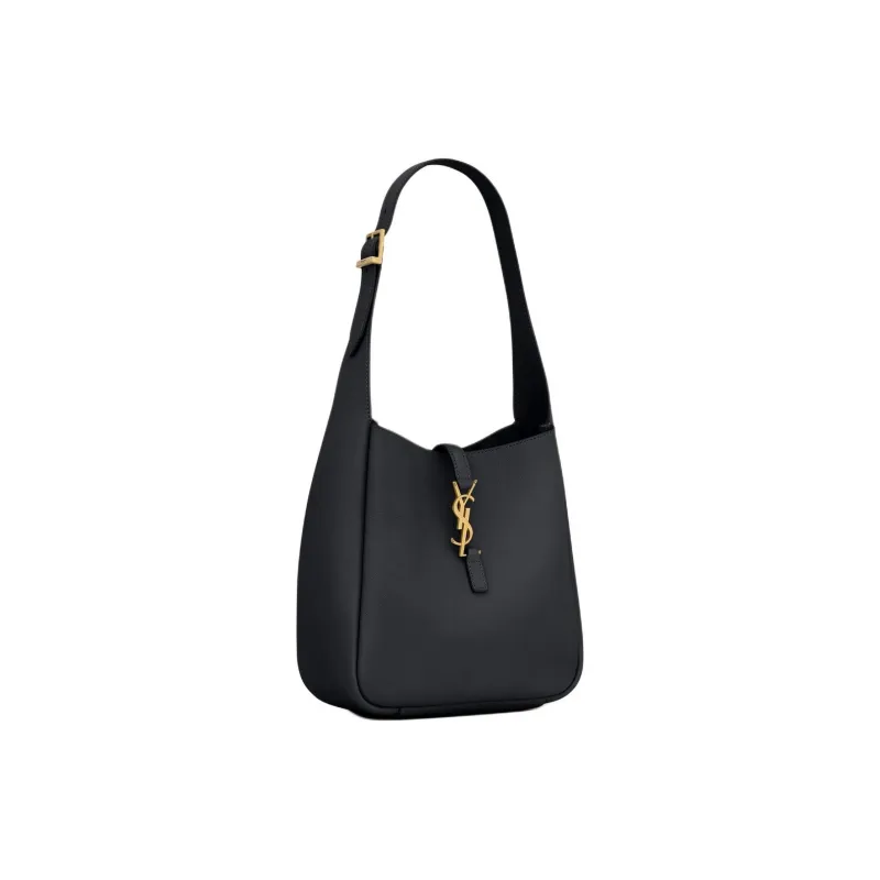 SAINT LAURENT LE5A7 Grained Leather Small Shoulder Bag Women's Abyss Blue-1